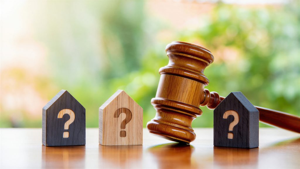 Renters Rights Act 2025 a landlords guide to the new rules. 
House shaped wooden blocks with question mark and gaven in between.