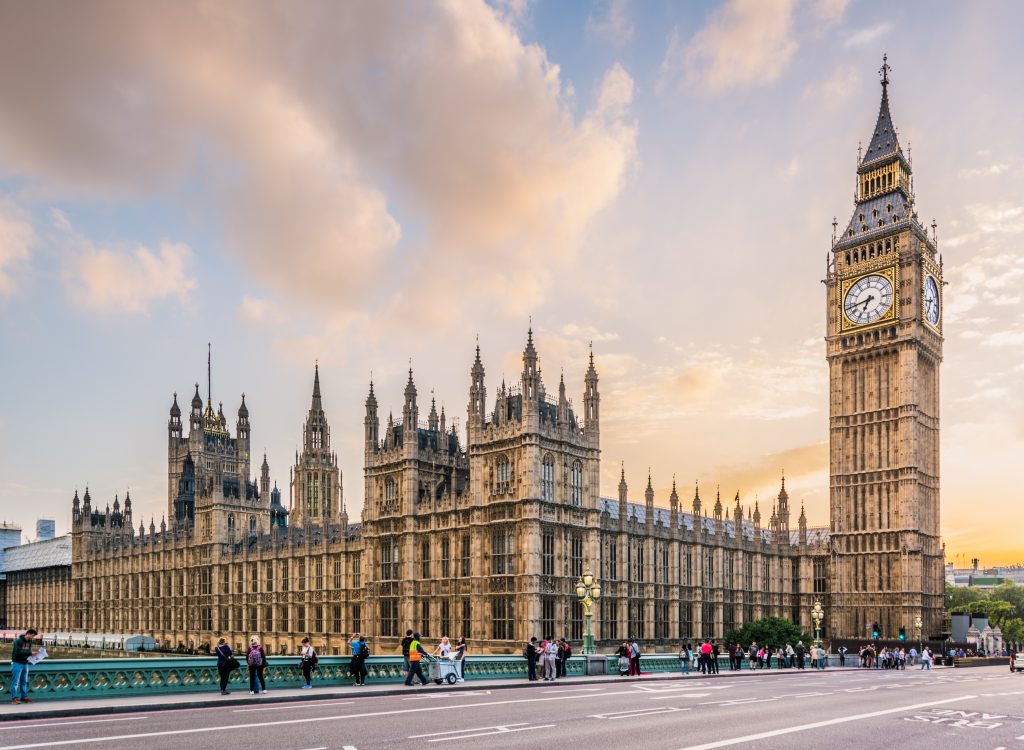 An image of the Houses of Parliament
